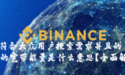 思考一个符合大众用户搜索需求并且的  
T P 钱包的宽带能量是什么意思？全面解读与应用